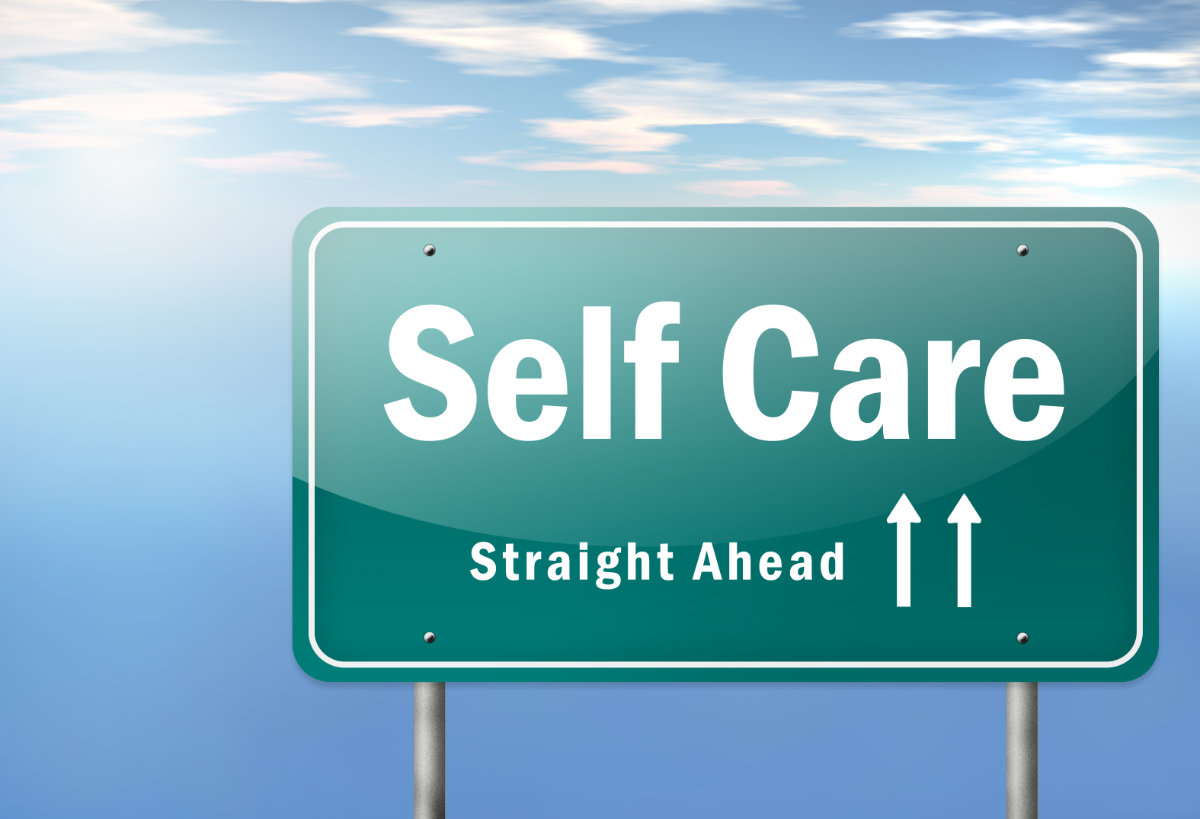 Highway Signpost Self Care Highway Signpost with Self Care wording